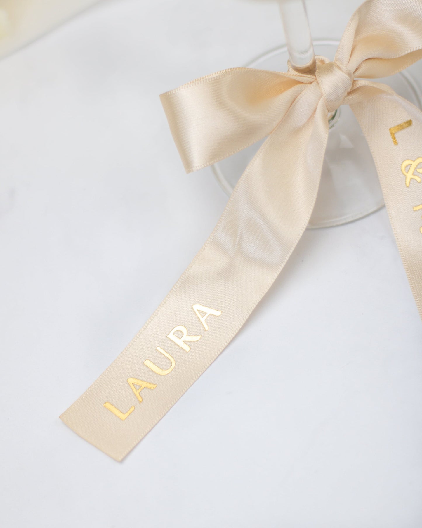 Lona - Ruban satin Marque-place