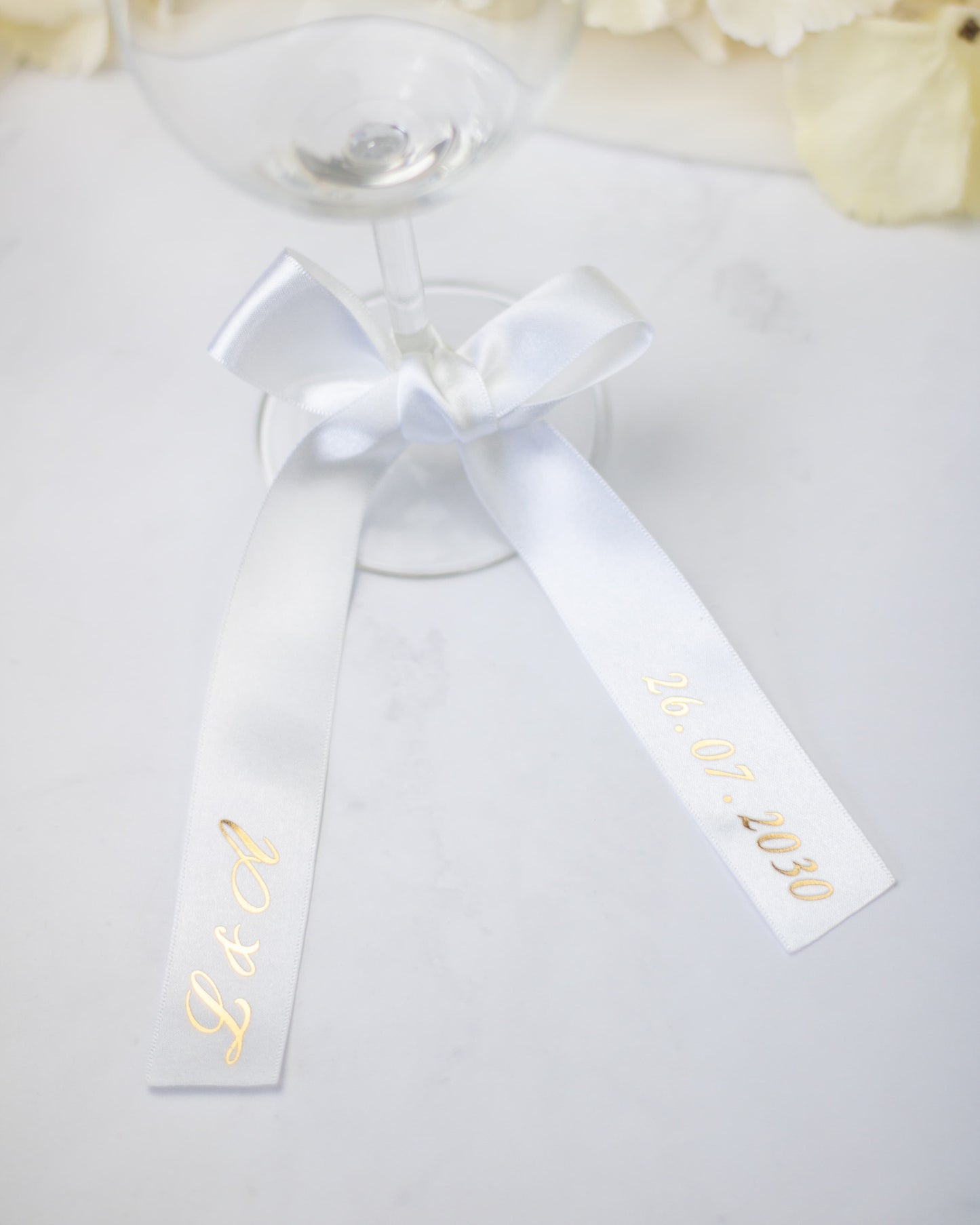 Mila - Ruban satin Marque-place
