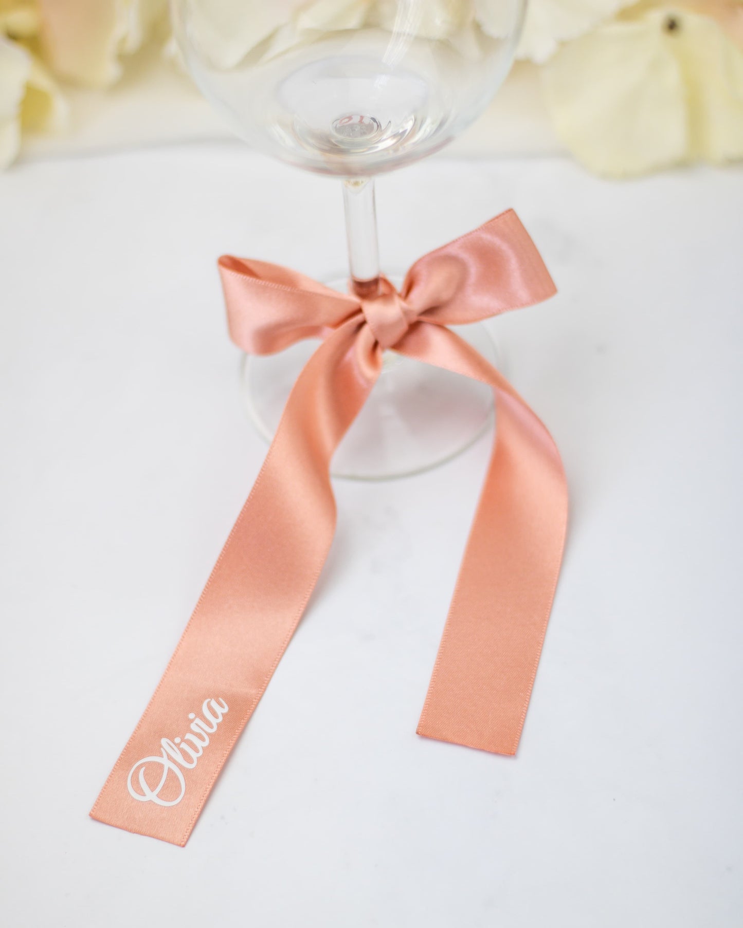 Valy - Ruban satin Marque-place
