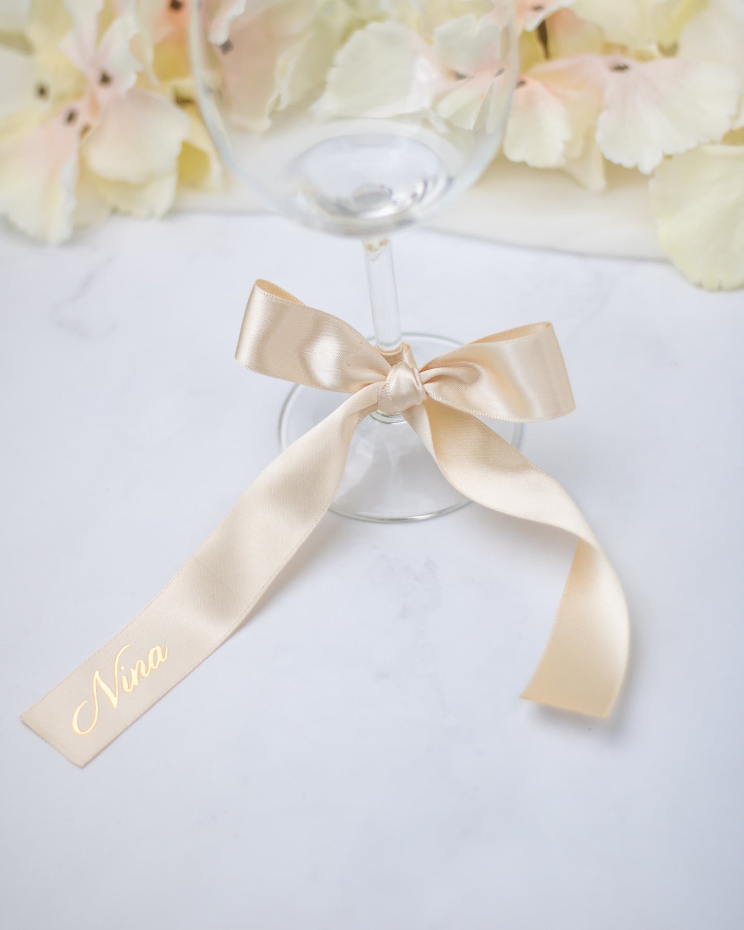 Valy - Ruban satin Marque-place