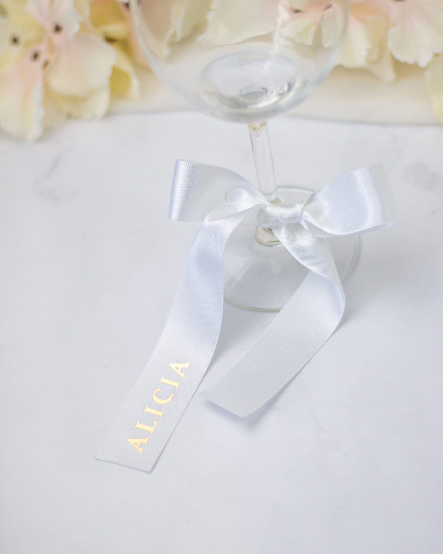 Valy - Ruban satin Marque-place