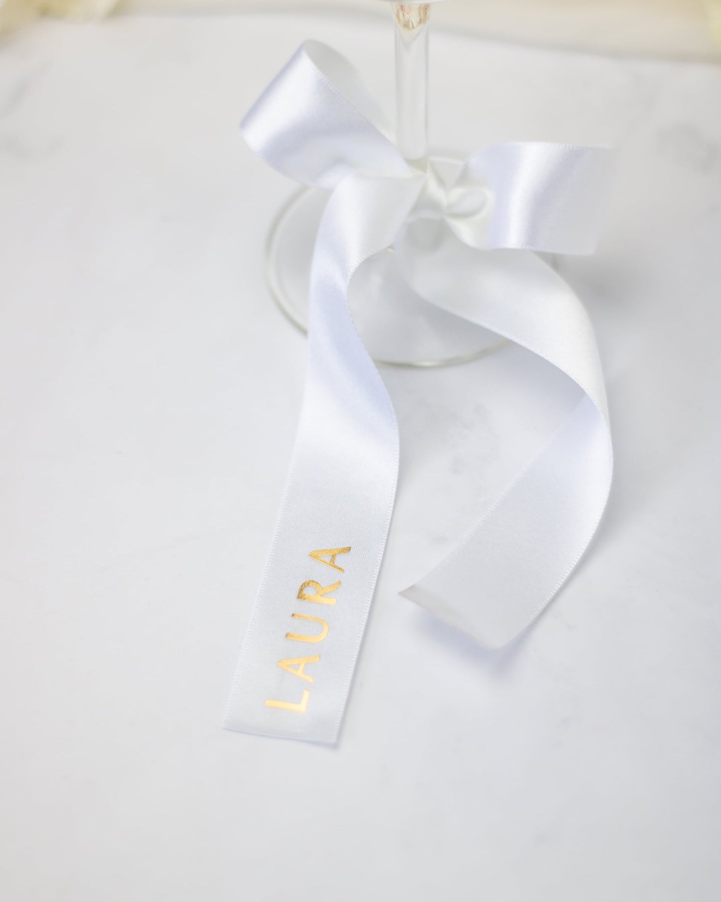 Valy - Ruban satin Marque-place