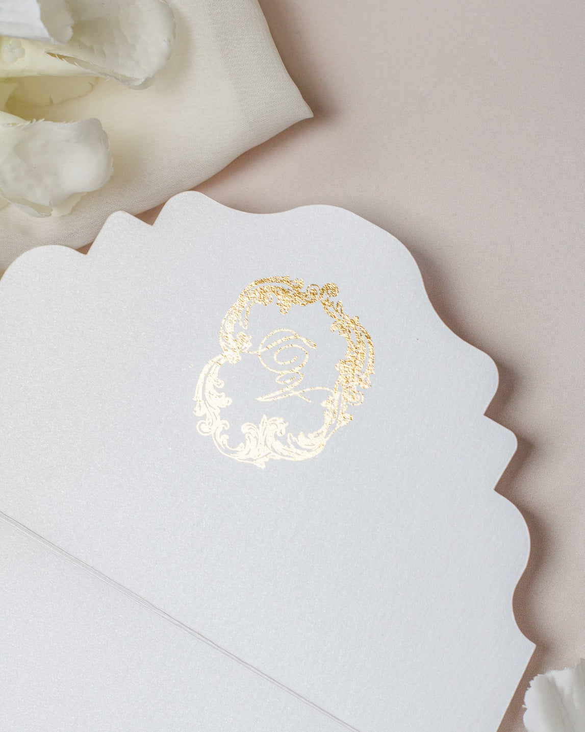 Bleuet - Échantillon - Faire - part - Luxe Carterie Studio