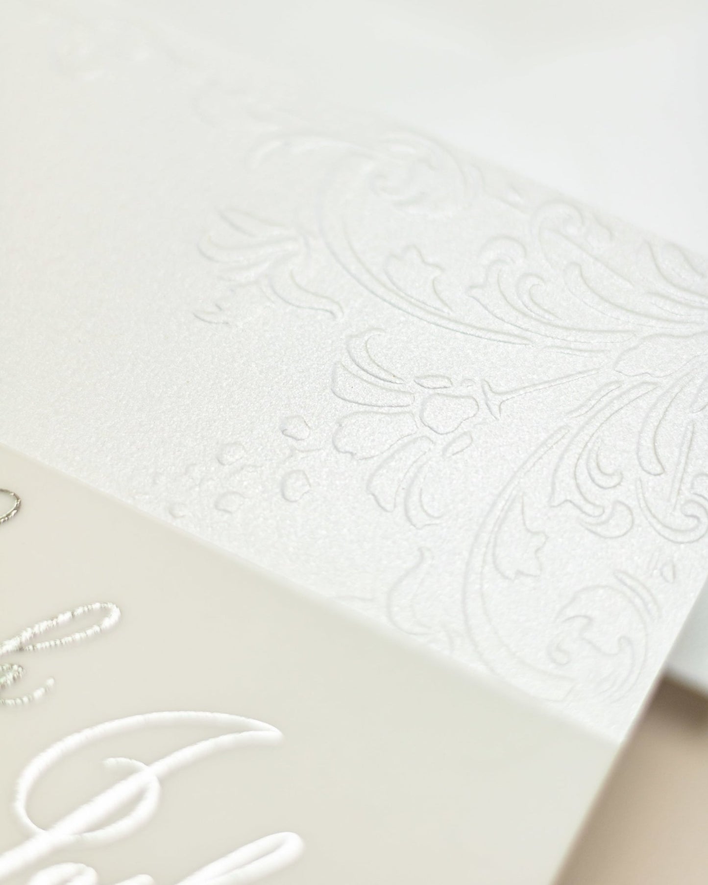 "Camila" - Faire-part de mariage chic, élégant et romantique avec dorure or - Wedding stationery - Création Luxe Carterie Studio