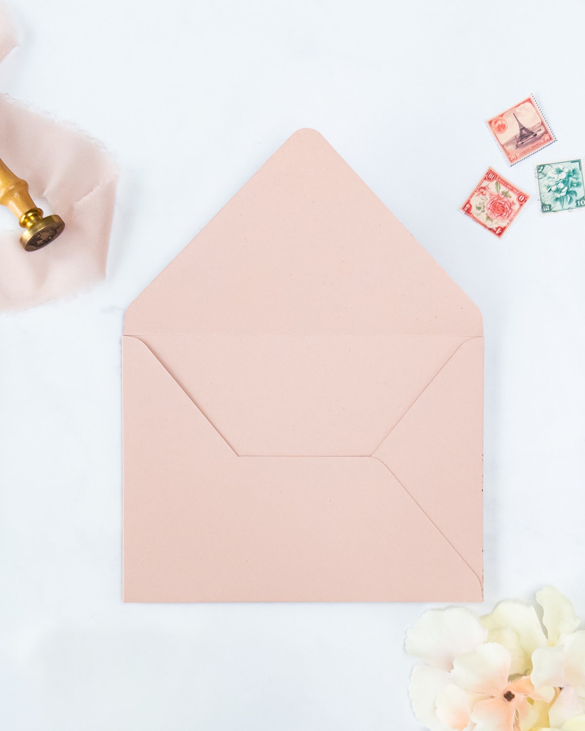 PIVOINE - Enveloppe épaisse avec Dorure