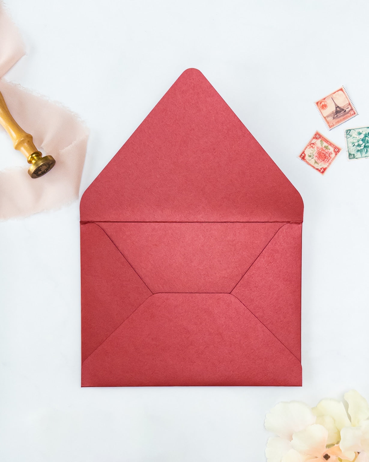 HARMONIE - Enveloppe épaisse Initiales
