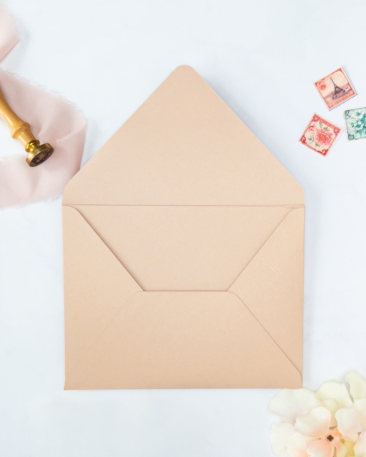 ACANTHA - Enveloppe épaisse Initiales