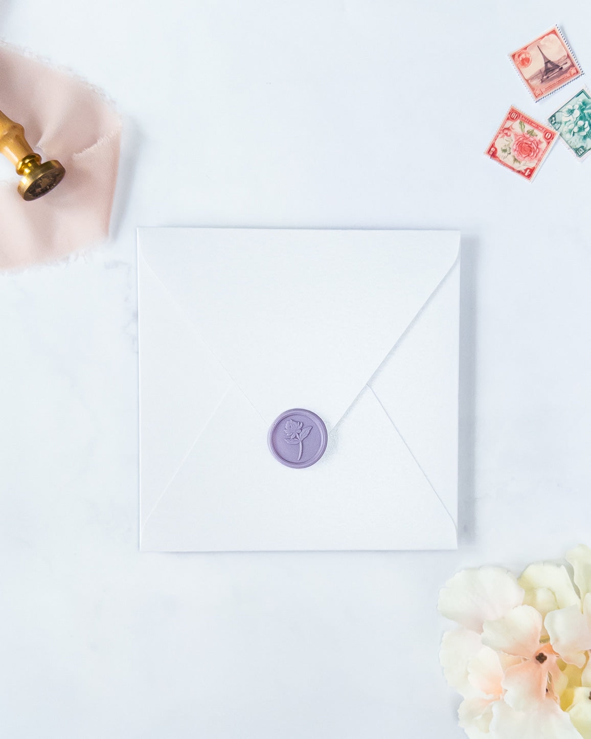 HALO - Enveloppe épaisse avec Cachet de cire