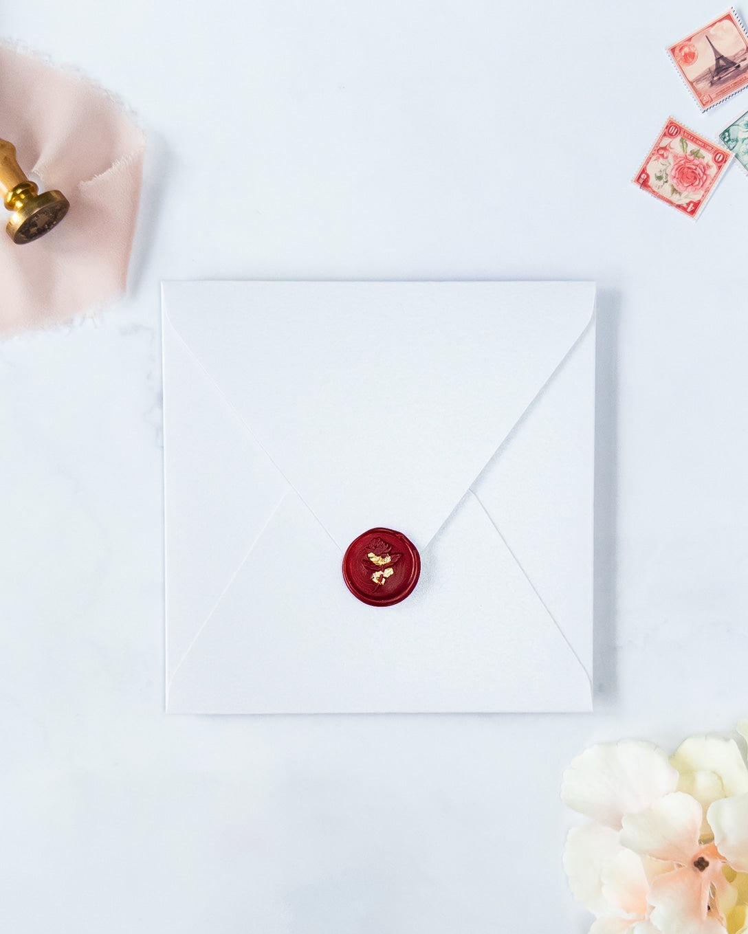 HALO - Enveloppe épaisse avec Cachet de cire
