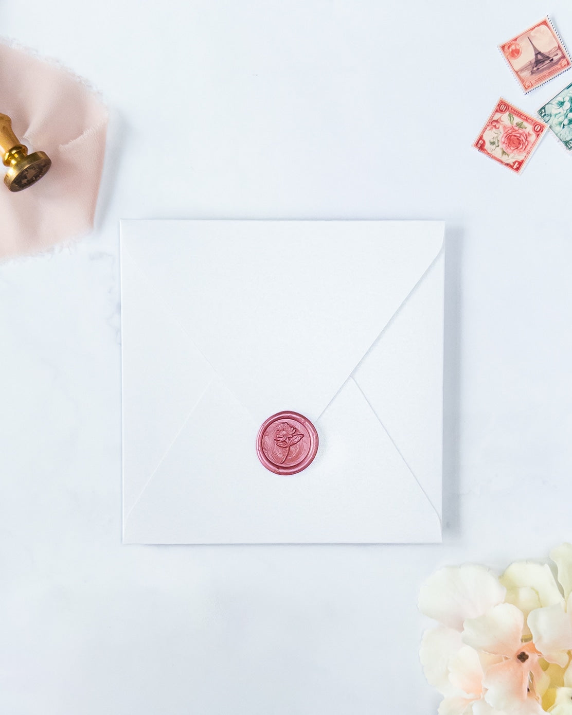 HALO - Enveloppe épaisse avec Cachet de cire