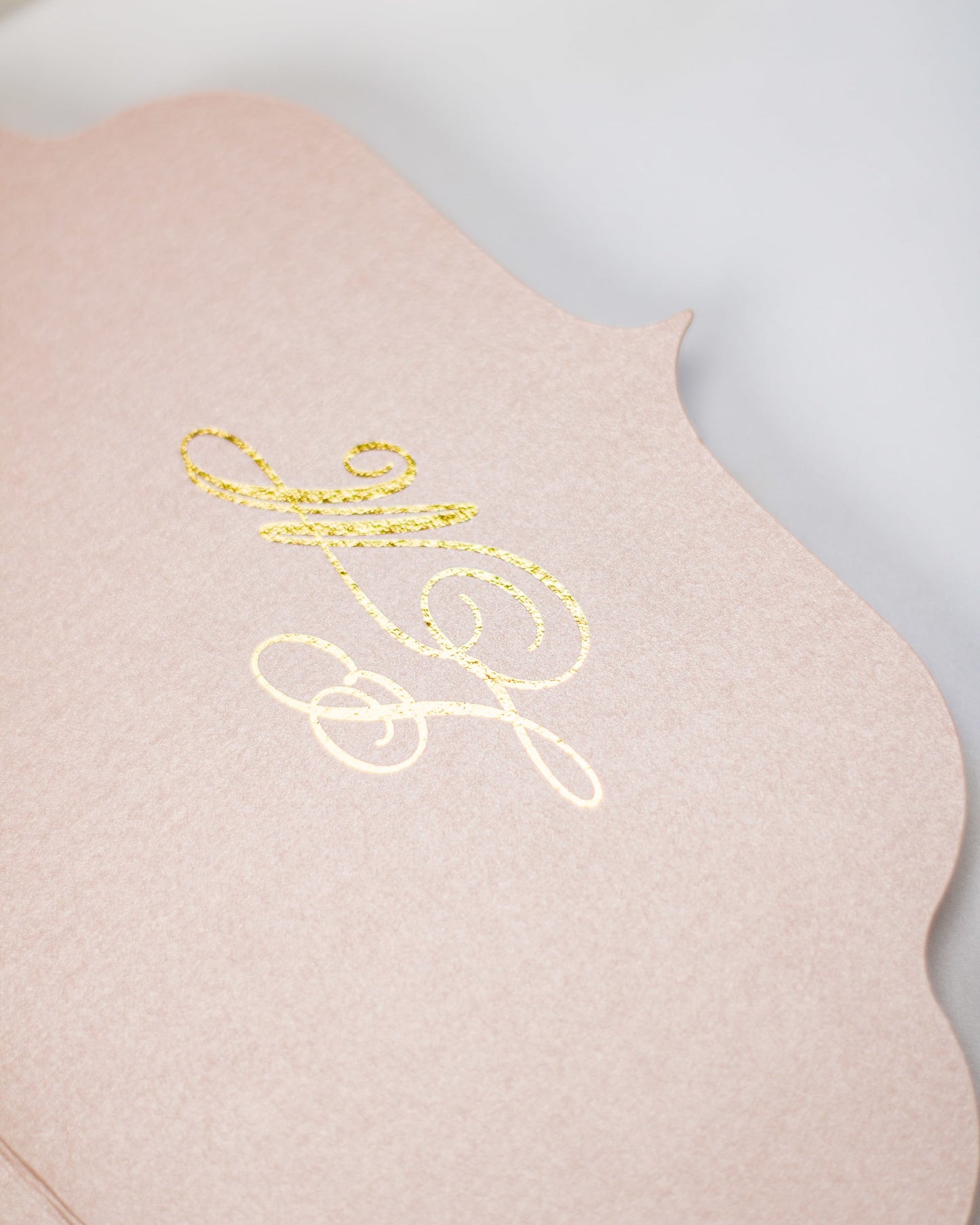"Alamanda" - Faire-part de mariage chic, élégant et romantique avec dorure or - Wedding stationery - Création Luxe Carterie Studio