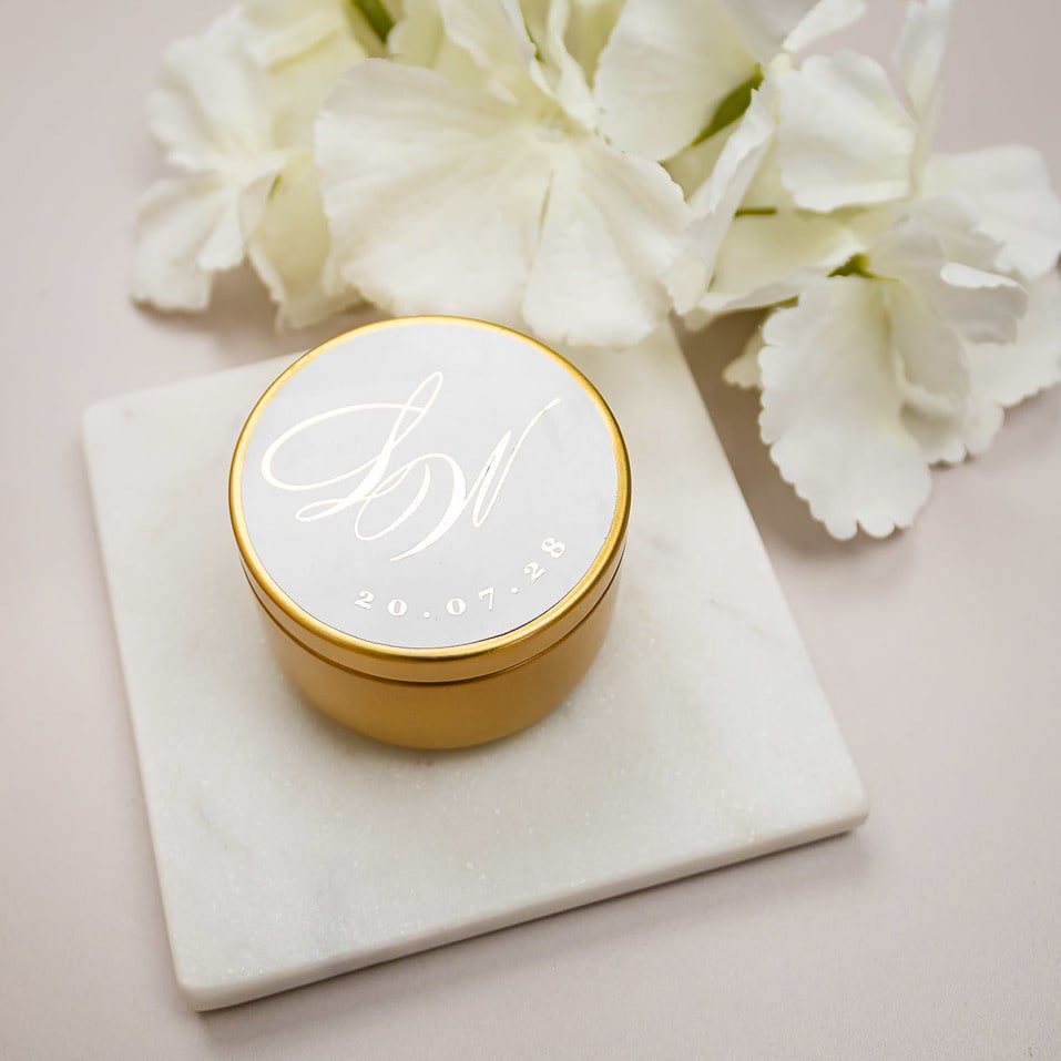 "Glamour - Sticker" - Faire-part de mariage chic, élégant et romantique avec dorure or - Wedding stationery - Création Luxe Carterie Studio