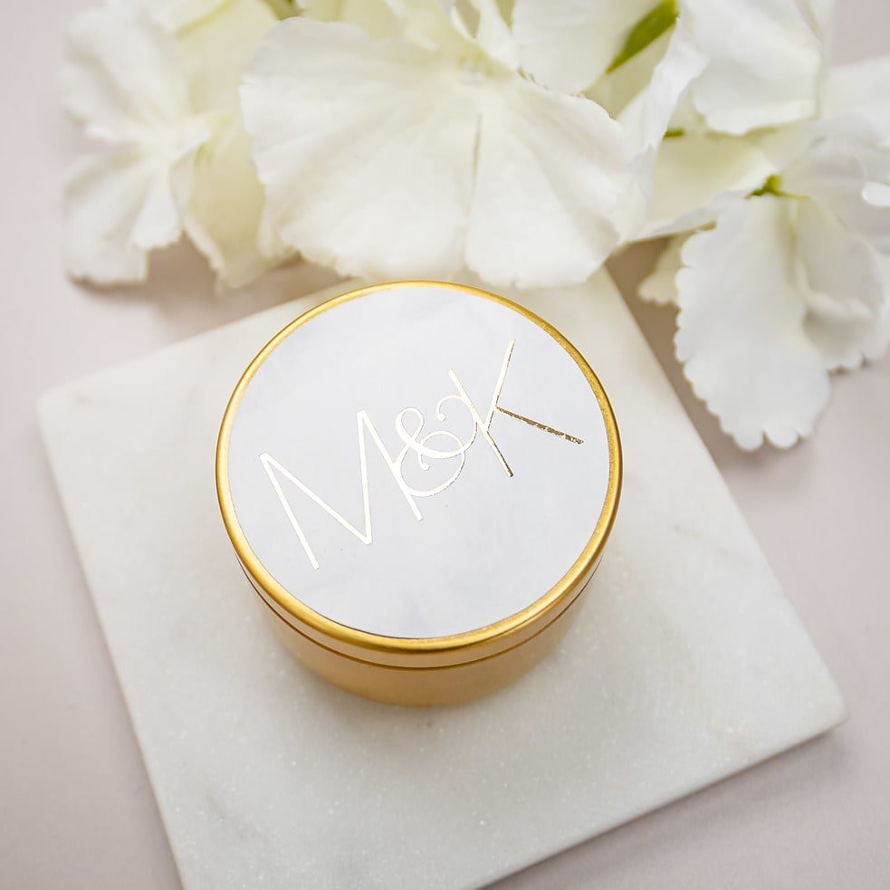 "Glitter - Sticker" - Faire-part de mariage chic, élégant et romantique avec dorure or - Wedding stationery - Création Luxe Carterie Studio