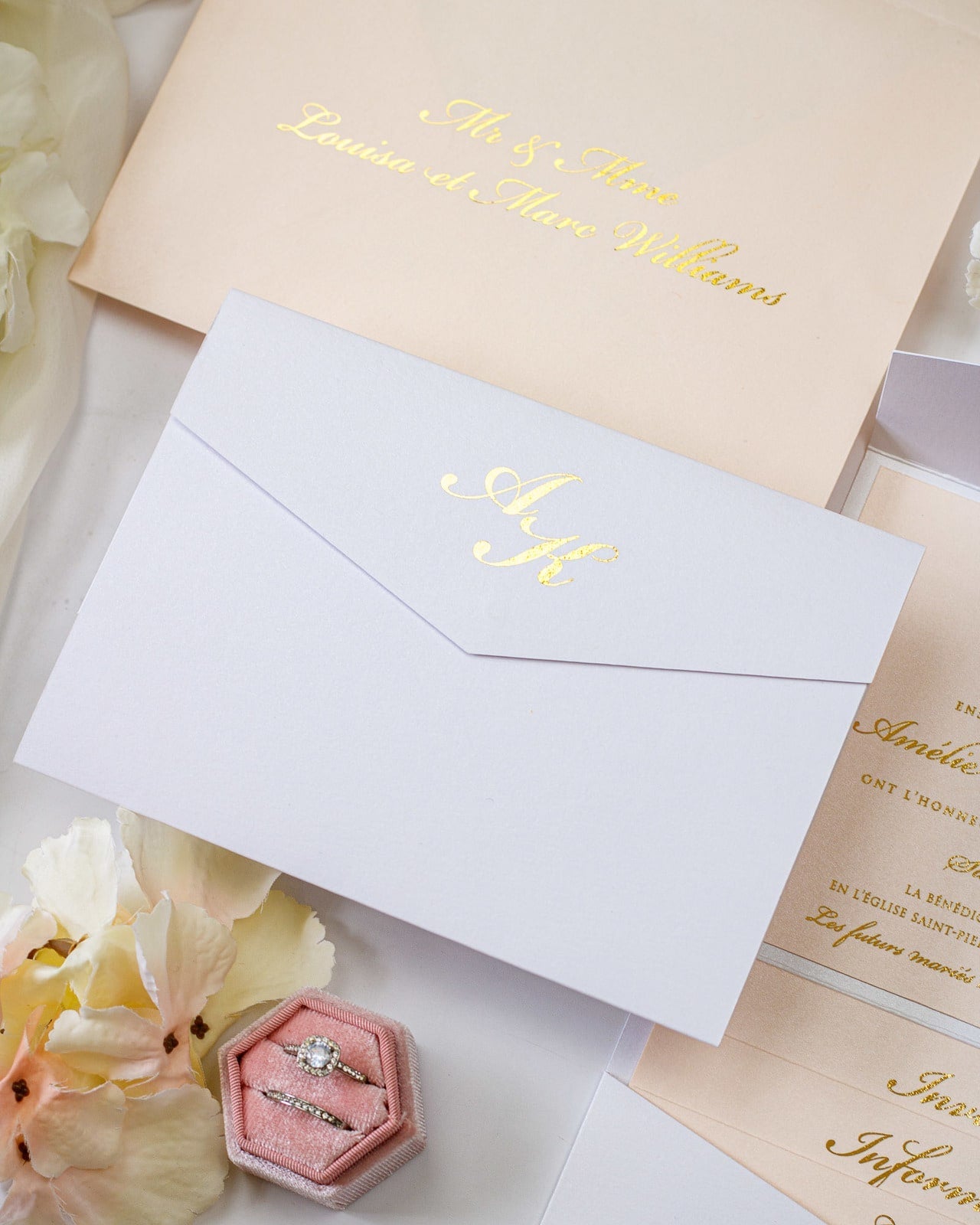 Hope - Echantillon - Faire - part - Luxe Carterie Studio