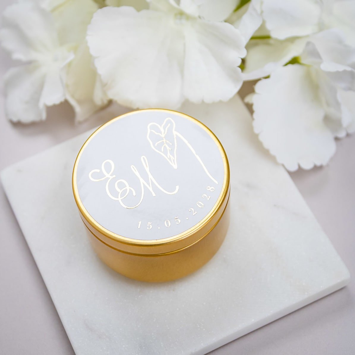 "Kaya - Sticker" - Faire-part de mariage chic, élégant et romantique avec dorure or - Wedding stationery - Création Luxe Carterie Studio