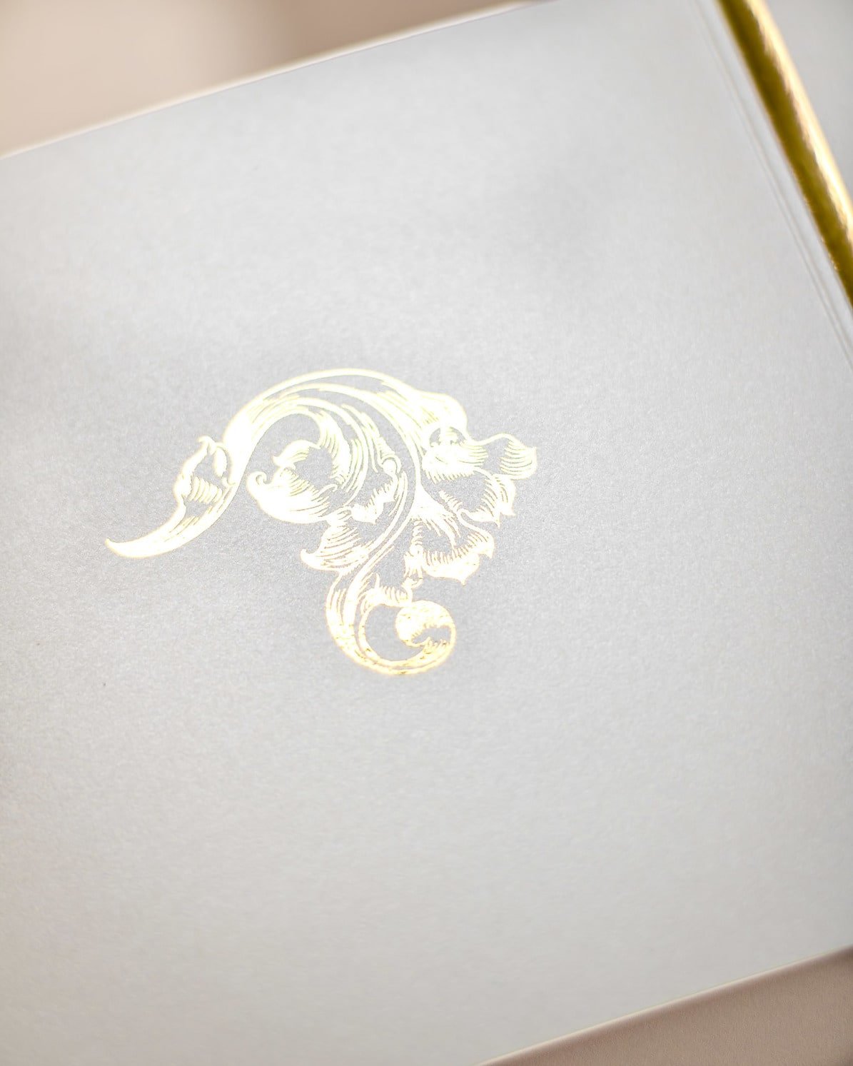 "Luna" - Faire-part de mariage chic, élégant et romantique avec dorure or - Wedding stationery - Création Luxe Carterie Studio