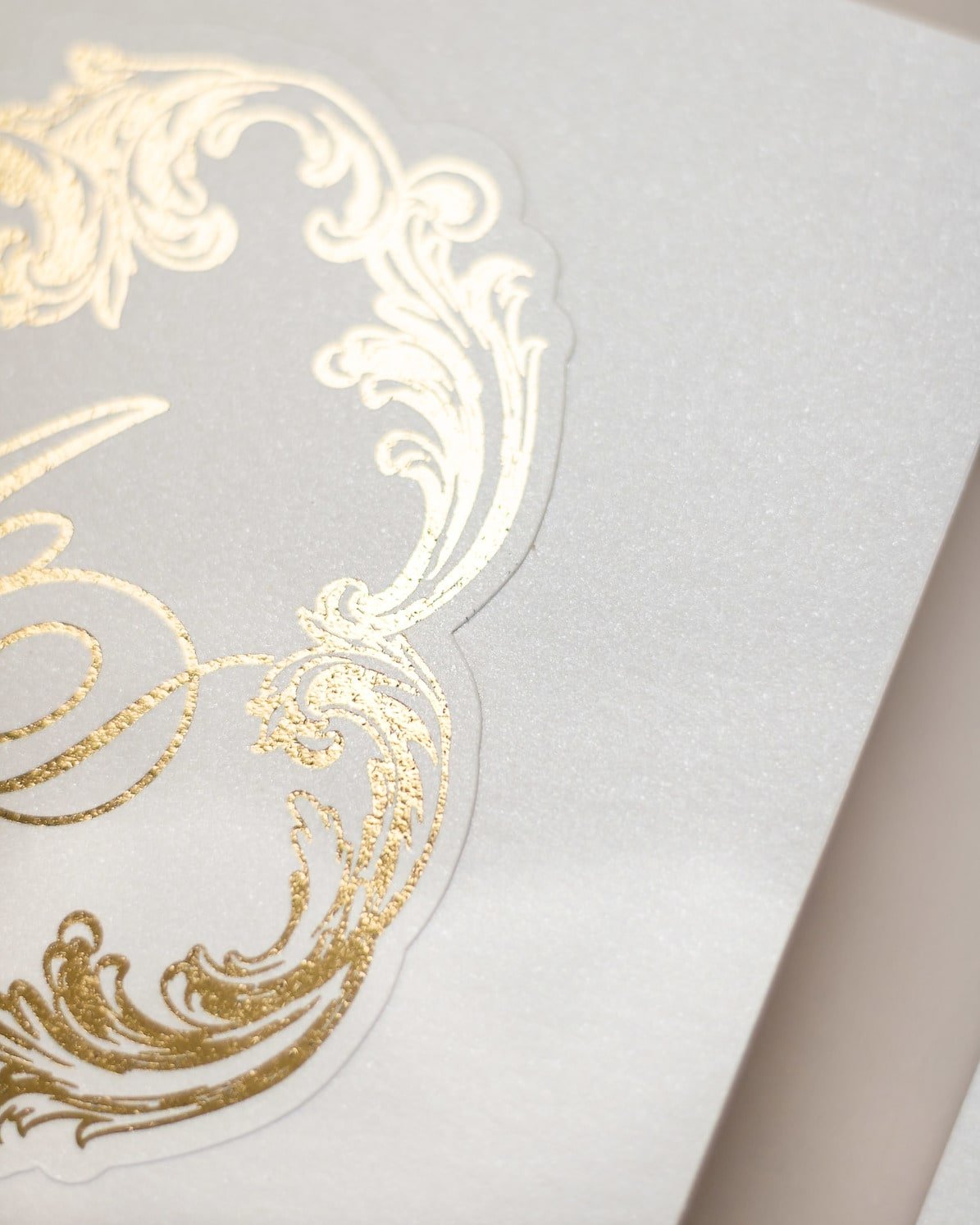 "Luna" - Faire-part de mariage chic, élégant et romantique avec dorure or - Wedding stationery - Création Luxe Carterie Studio