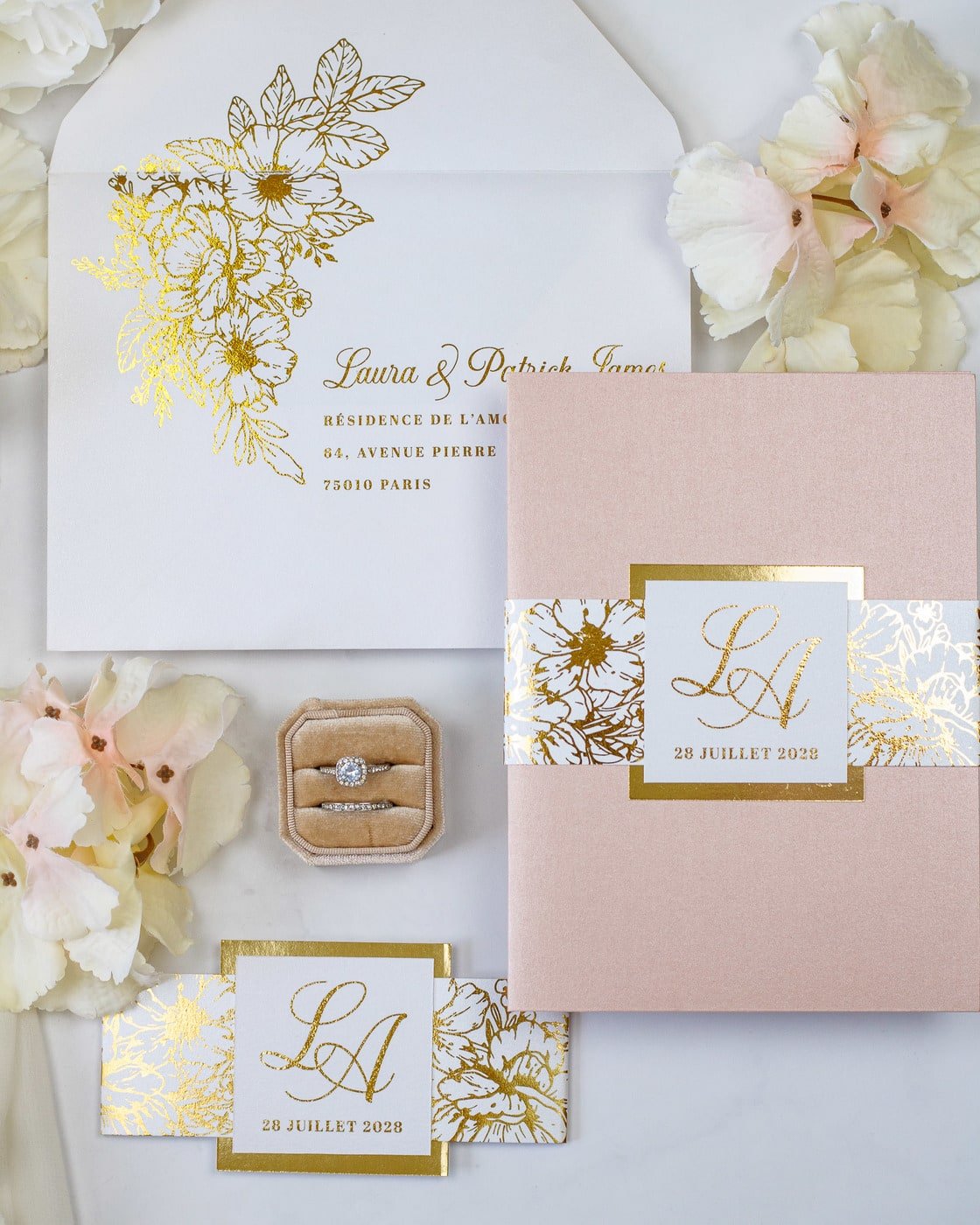 Madeline - Echantillon - Faire - part - Luxe Carterie Studio