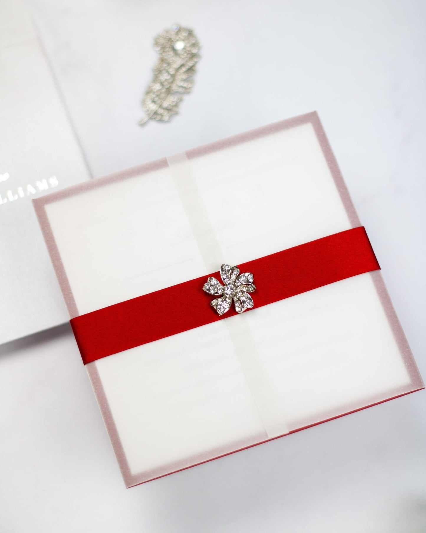 "Maeva" - Faire-part de mariage chic, élégant et romantique avec dorure or - Wedding stationery - Création Luxe Carterie Studio