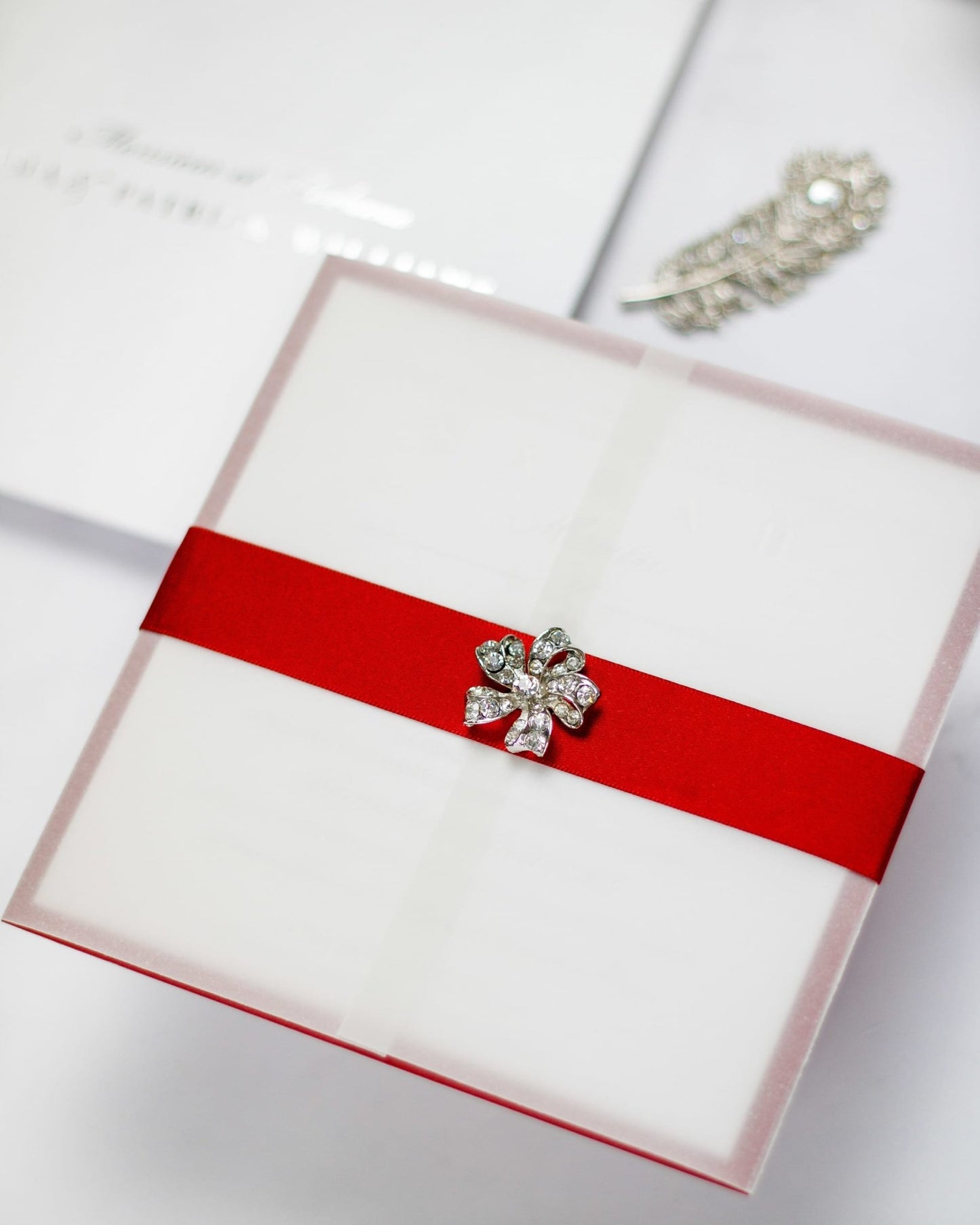 "Maeva" - Faire-part de mariage chic, élégant et romantique avec dorure or - Wedding stationery - Création Luxe Carterie Studio