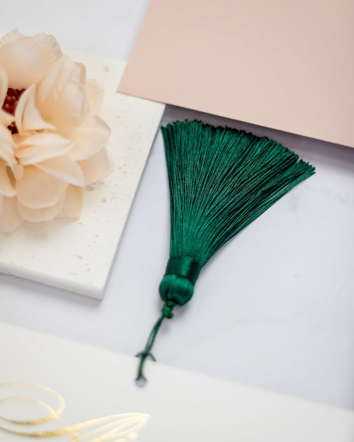"Mélia" - Faire-part de mariage fleuris élégant et romantique avec dorure or - Wedding stationery - Création Luxe Carterie Studio