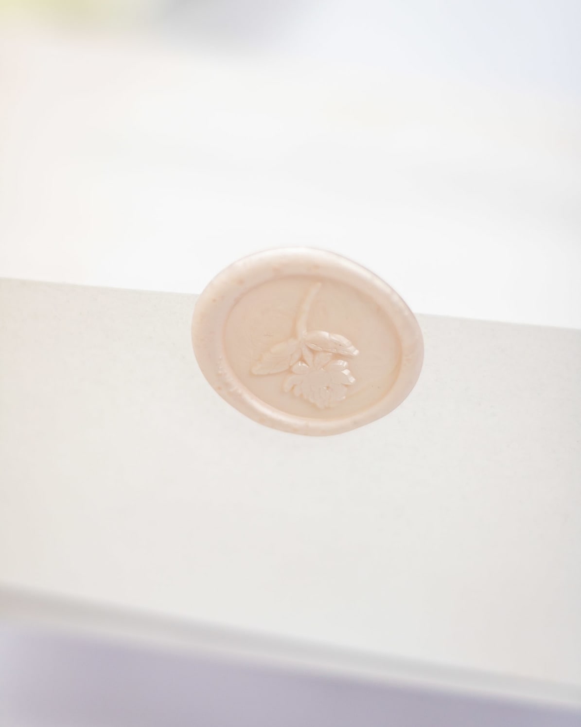 "Parme" - Faire-part de mariage fleuris élégant et romantique avec dorure or et wax seal – Wedding stationery - Création Luxe Carterie Studio