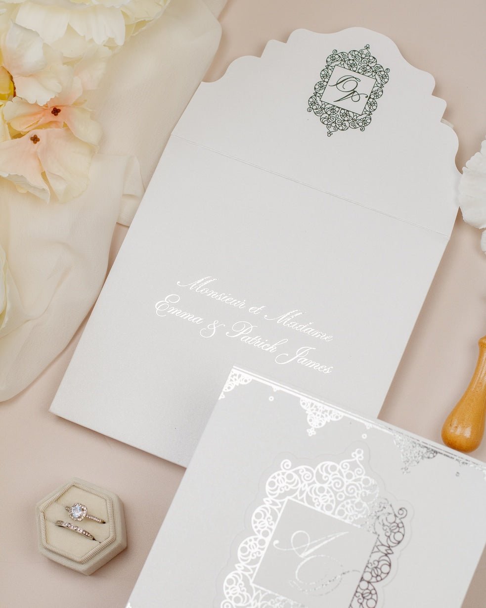 Poppy - Echantillon - Faire - part - Luxe Carterie Studio