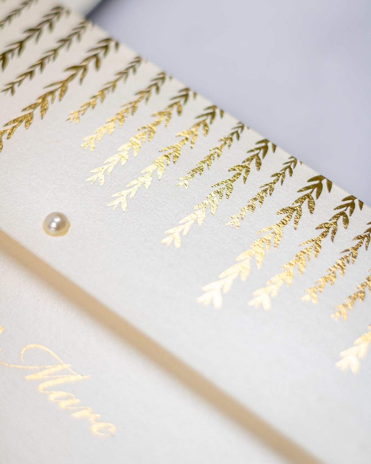 "Serena" - Faire-part de mariage chic, élégant et romantique avec dorure or - Wedding stationery - Création Luxe Carterie Studio