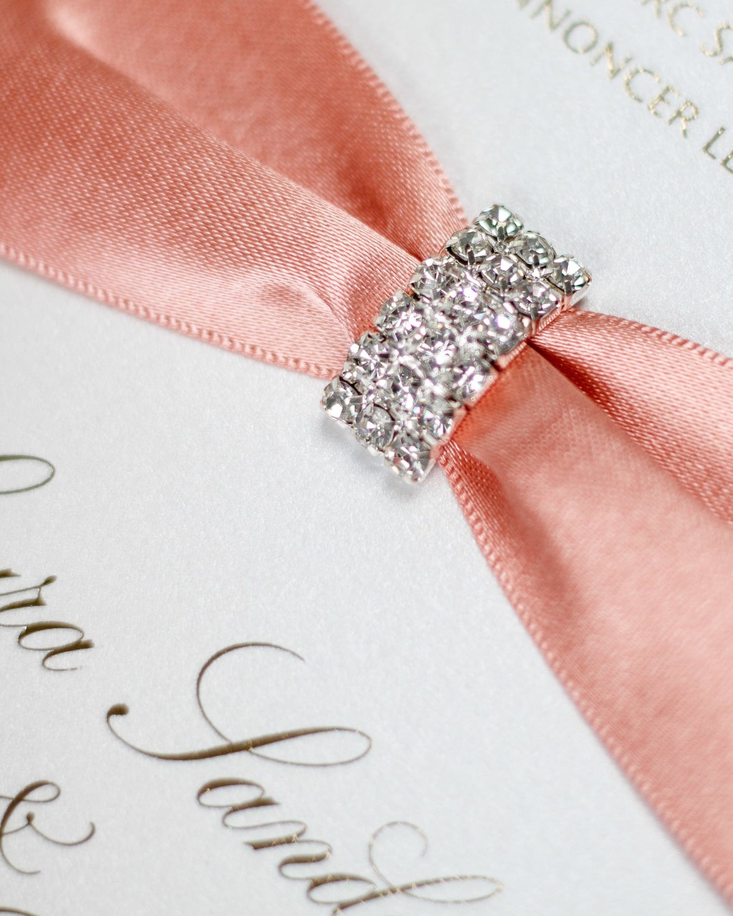 "Shani" - Faire-part de mariage chic, élégant et romantique avec dorure or - Wedding stationery - Création Luxe Carterie Studio