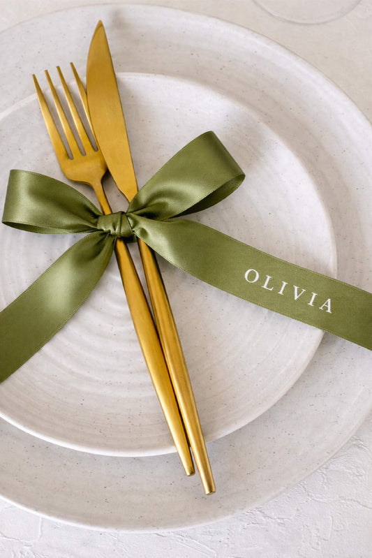 Valy - Ruban satin Marque-place