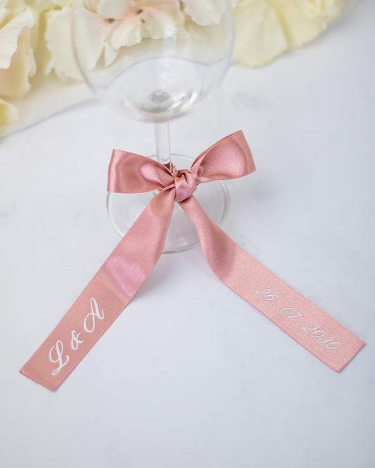 Mila - Ruban satin Marque-place