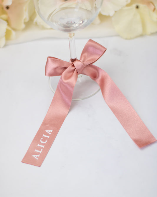 Valy - Ruban satin Marque-place