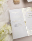 "Abella" - Faire-part de mariage chic, élégant et romantique avec dorure or - Wedding stationery - Création Luxe Carterie Studio