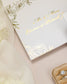 "Abella" - Faire-part de mariage chic, élégant et romantique avec dorure or - Wedding stationery - Création Luxe Carterie Studio