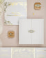 "Abella" - Faire-part de mariage chic, élégant et romantique avec dorure or - Wedding stationery - Création Luxe Carterie Studio