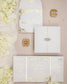 "Abella" - Faire-part de mariage chic, élégant et romantique avec dorure or - Wedding stationery - Création Luxe Carterie Studio