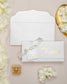 "Adèle" - Faire-part de mariage chic, élégant et romantique avec dorure or - Wedding stationery - Création Luxe Carterie Studio