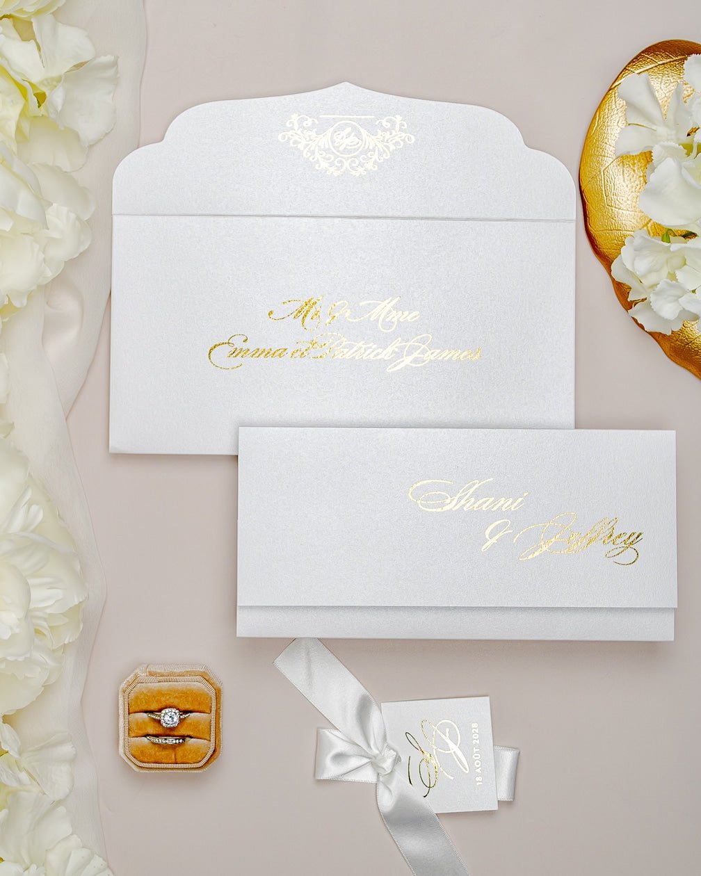 Adèle - Échantillon - Faire - part - Luxe Carterie Studio