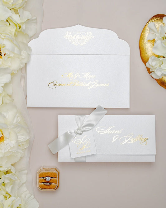 Adèle - Échantillon - Faire - part - Luxe Carterie Studio