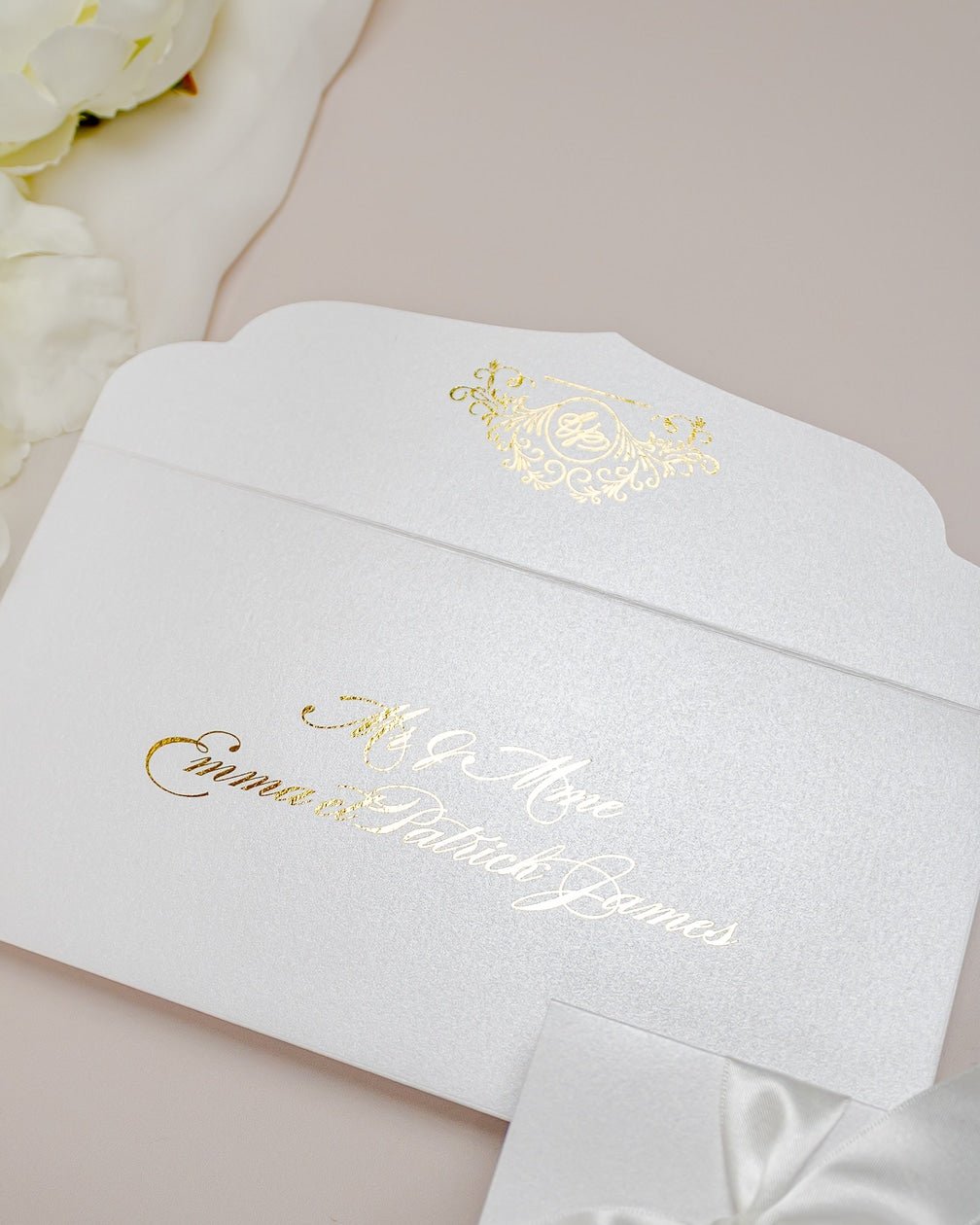 Adèle - Échantillon - Faire - part - Luxe Carterie Studio