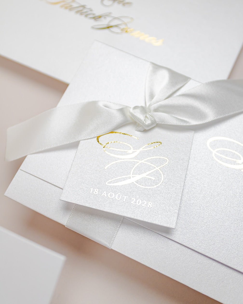 Adèle - Échantillon - Faire - part - Luxe Carterie Studio