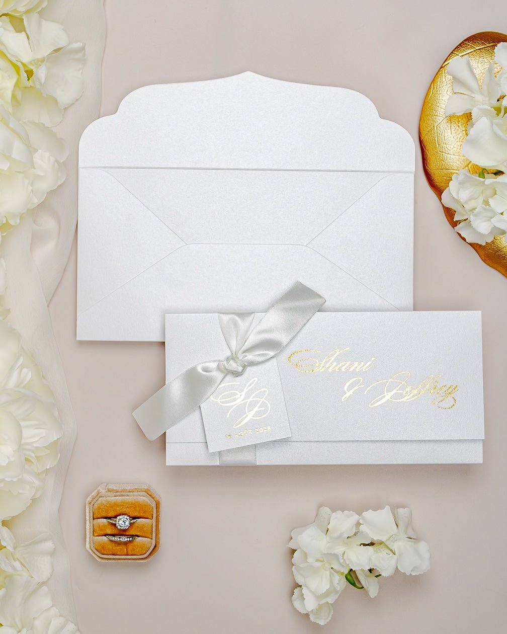 Adèle - Échantillon - Faire - part - Luxe Carterie Studio
