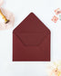 AIMEE - Enveloppe épaisse Initiales - Enveloppe - 12 cm x 16.5 cm - Luxe Carterie Studio