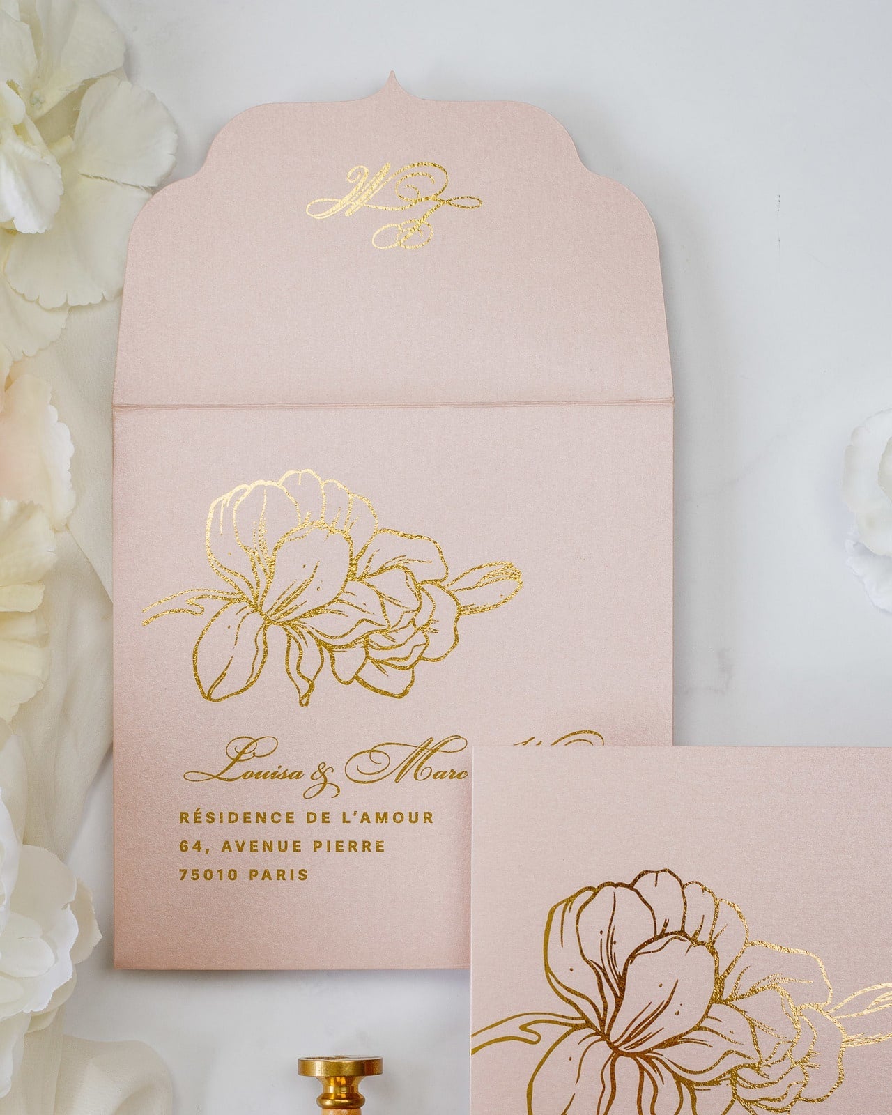 Alamanda - Échantillon - Faire - part - Luxe Carterie Studio