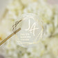 "Alessia - Sticker" - Faire-part de mariage chic, élégant et romantique avec dorure or - Wedding stationery - Création Luxe Carterie Studio