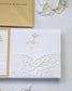 Alexia - Faire - part - Faire - part Pochette + 2 cartons (Invitation / Informations / RSVP / Programme ou autre) - Sans enveloppe - Luxe Carterie Studio