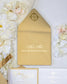 Alexia - Faire - part - Faire - part Pochette + 2 cartons (Invitation / Informations / RSVP / Programme ou autre) - Sans enveloppe - Luxe Carterie Studio