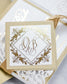 "Alexia" - Faire-part de mariage laser cut élégant et romantique avec dorure or - Wedding stationery - Création Luxe Carterie Studio