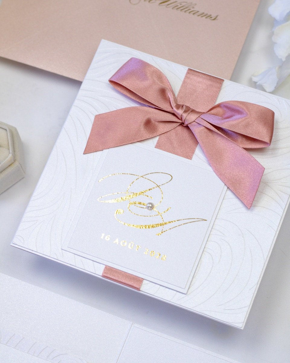 Alice - Faire - part - Faire - part seul - Sans enveloppe - Luxe Carterie Studio