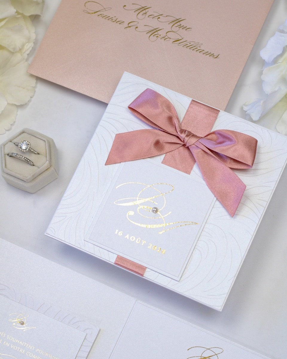Alice - Faire - part - Faire - part seul - Sans enveloppe - Luxe Carterie Studio